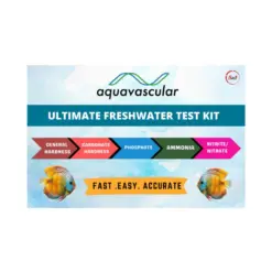 Buy Aquavascular Ultimate Freshwater Test Kit, aquarium water test kit India, planted tank test kit, freshwater parameter tester, aquarium pH ammonia nitrite nitrate test, aquatic test kit high accuracy, aquarium water quality monitoring, shrimp tank water test kit, aquascaping water parameters, freshwater liquid reagent test kit