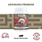 Buy Life AAYU Arowana Premium, premium arowana fish food, floating arowana pellets, arowana colour enhancing pellets, 100g arowana food, 300g arowana diet, 450g arowana pellets, 1kg arowana food, high protein arowana feed, insect and krill arowana food