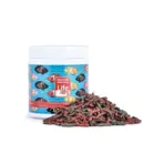 Buy Life AAYU Oscar Food, Oscar fish food India, high protein Oscar pellets, large cichlid pellets, 100g Oscar fish food, 200g Oscar food, floating pellets for Oscars, monster fish diet, colour enhancing Oscar pellets, big fish food India