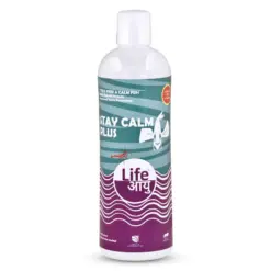 Buy Life AAYU Stay Calm Plus, fish stress relief supplement, aquarium calming solution, acclimation aid for fish, 50ml fish stress reducer, 100ml aquarium conditioner, 200ml fish calming formula, reduce fish stress India, fish slime coat protector, new fish acclimation drops