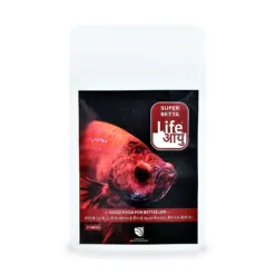Buy Life AAYU Super Betta, betta fish food India, floating betta pellets, betta colour enhancing food, krill betta pellets, spirulina betta diet, fancy betta food, small floating betta pellets, betta splendens daily food, premium betta protein pellets