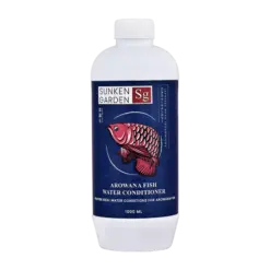 Buy Sunken Garden Arowana Water Conditioner, arowana water conditioner India, arowana tank conditioner, chlorine neutralizer for arowana, arowana colour enhancement water treatment, Indian tap water conditioner for arowana, predator fish water conditioner, silver arowana water treatment, red arowana conditioner, arowana calm behaviour water conditioner, arowana grow-out tank conditioner