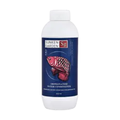 Buy Sunken Garden Arowana Water Conditioner, arowana water conditioner India, arowana tank conditioner, chlorine neutralizer for arowana, arowana colour enhancement water treatment, Indian tap water conditioner for arowana, predator fish water conditioner, silver arowana water treatment, red arowana conditioner, arowana calm behaviour water conditioner, arowana grow-out tank conditioner