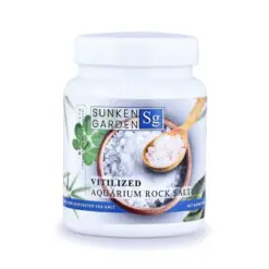 Buy Sunken Garden Vitilized Aquarium Salt, aquarium salt India, fish tank salt treatment, mineral enriched aquarium salt, goldfish salt treatment, livebearer aquarium salt, freshwater fish salt supplement, fish stress reducer salt, quarantine tank aquarium salt, fish immune booster salt