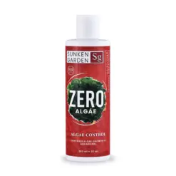 Buy Sunken Garden Zero Algae, aquarium algae remover India, fish safe algae treatment, planted tank algae control, hair algae remover aquarium, green algae treatment India, diatom remover aquarium, algae control for aquascaping, shrimp safe algae treatment, clear water algae solution aquarium