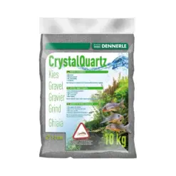 Buy Dennerle Crystal Quartz Gravel Grey 10kg, aquarium gravel grey India, quartz aquarium gravel freshwater, inert aquarium substrate India, planted aquarium gravel grey, Dennerle gravel 10kg, decorative aquarium gravel India, shrimp safe aquarium gravel