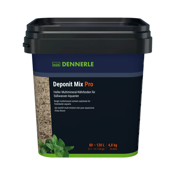 Buy Dennerle Deponit Mix Professional 10-in-1, aquarium plant substrate India, planted aquarium base substrate, nutrient substrate for aquarium plants, Dennerle substrate 2.4kg, Dennerle substrate 5.8kg, Dennerle substrate 9.6kg, freshwater planted tank substrate, aquarium soil alternative India, long term plant substrate aquarium