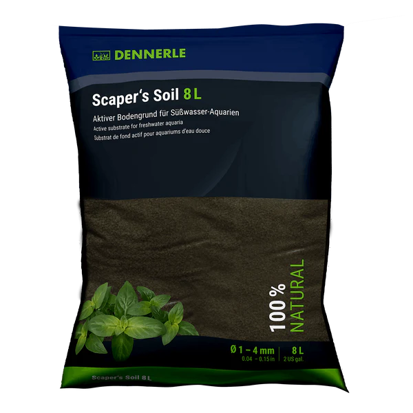 Buy Dennerle Scaper’s Soil, Dennerle aquascaping soil, planted aquarium soil Dennerle, aquarium soil substrate, Dennerle Scapers Soil 1L 4L 8L, freshwater aquascape soil, Dennerle planted tank substrate, aquascaping soil India
