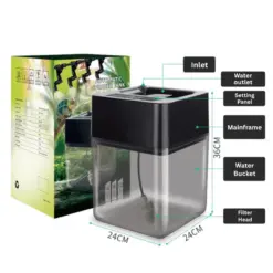 Buy MIUS Intelligent Spray Bucket, automatic spray tank aquarium, misting system water tank India, terrarium spray bucket, MIUS automatic sprayer tank, vivarium misting reservoir, plant misting water tank, humidity control spray system