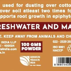Maya Instant Sticking Powder - Maya Instant Sticking Powder, aquarium bonding powder, enhance root growth, Indica aquarium soil, aquarium setup tools, epiphyte growth, freshwater and marine aquariums, secure aquarium decorations, plant attachment solutions