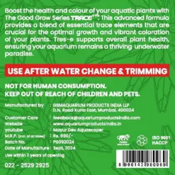 The Good Grow Series TRACE 50ML - trace elements for aquarium plants, aquarium plant health fertilizer, boost plant growth aquarium, TRACE nutrient solution, enhance aquatic plant coloration, aquatic plant care products