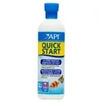 Buy API Quick Start Nitrifying Bacteria 237ml Online India, aquarium bacteria starter India, instant cycle aquarium India, API Quick Start fish tank cycling, nitrifying bacteria aquarium India, new tank setup bacteria, ammonia remover aquarium bacteria, planted tank cycling bacteria