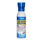Buy API Tap Water Conditioner 118ml Online India, aquarium dechlorinator India, API water conditioner price India, chlorine remover for fish tank, chloramine neutralizer aquarium, freshwater water conditioner India, saltwater aquarium dechlorinator, heavy metal detoxifier fish tank, aquarium water treatment 118ml