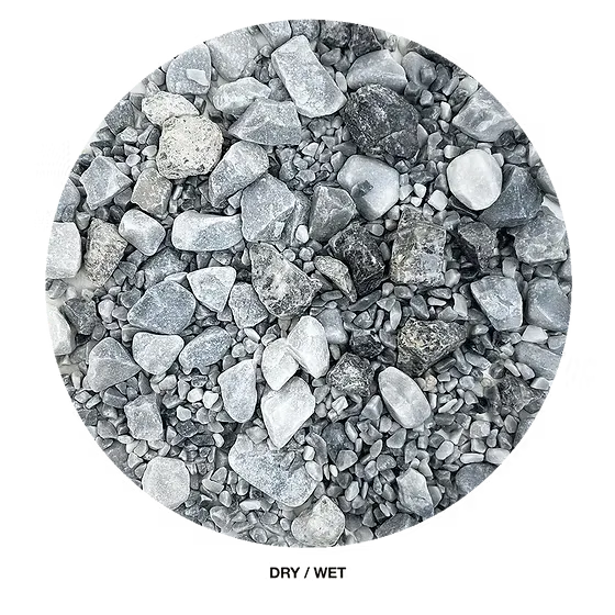 Buy WIO Cold Grey Accent Gravel Mix Online India, cold grey aquarium gravel India, aquarium accent gravel cool tone, biotope aquascaping accent substrate, WIO cold grey chip, decorative aquarium gravel India, nature aquascape accent stones, freshwater aquarium detailing gravel