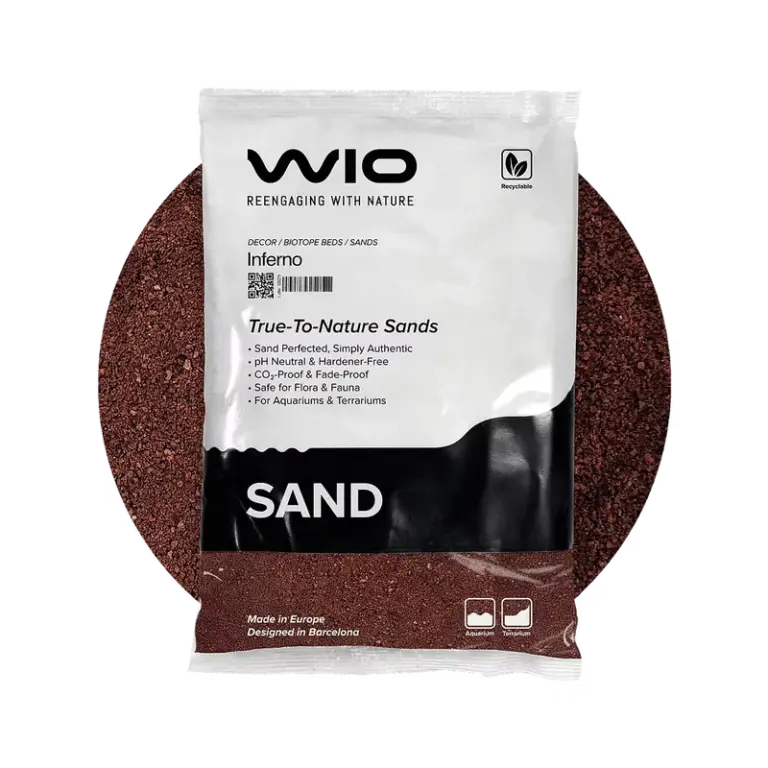 Buy WIO Inferno Sand India Online, aquarium sand inferno colour India, natural aquarium sand freshwater, shrimp safe aquarium sand, decorative sand for planted tank, inert aquarium sand India, aquascaping sand warm tone, WIO Inferno Sand 2kg, WIO Inferno Sand 5kg