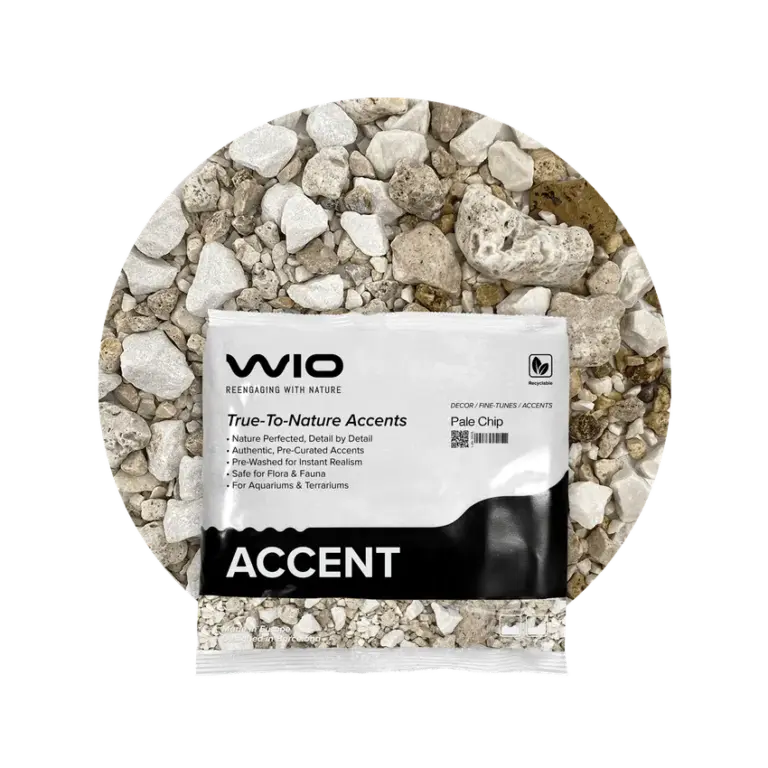 Buy WIO Pale Accent Gravel Mix Online India, pale aquarium accent gravel India, light colour aquarium gravel, biotope aquascaping accent substrate, WIO pale chip 750g, decorative aquarium gravel India, nature aquascape accent stones, freshwater aquarium detailing gravel