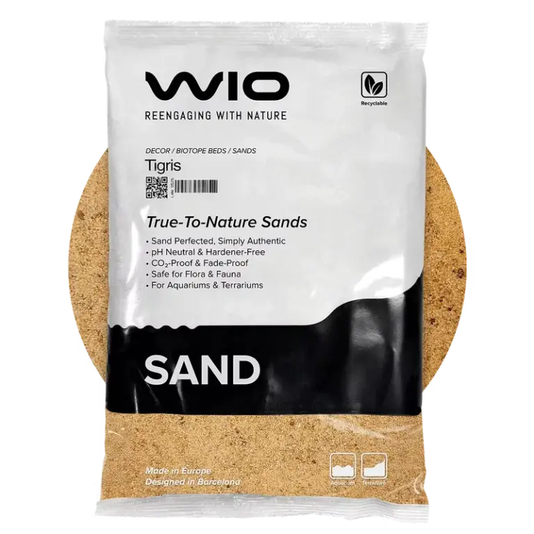 Buy WIO Tigris Sand, natural aquarium sand India, freshwater aquarium sand substrate, shrimp safe aquarium sand, decorative sand for planted tank, inert aquarium sand India, aquascaping sand natural, riverbed aquarium sand, WIO sand 2kg, WIO sand 5kg