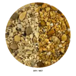 Buy WIO Yellow Accent Gravel Mix Online India, yellow aquarium accent gravel India, biotope aquascaping accent substrate, natural yellow aquarium gravel, WIO yellow chip 750g, decorative aquarium gravel India, nature aquascape accent stones, freshwater aquarium detailing gravel