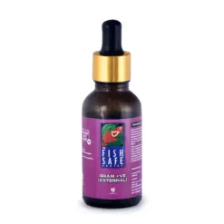The Fish Safe Series: Gram-Ve Bacteria Control (30 ml) - bacterial treatment for aquariums, Gram-Ve bacteria control, fish health treatment, aquarium care products, healing booster for fish, anti-bacterial aquarium solution