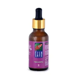 The Fish Safe Hexamita Advanced Internal Parasite Treatment for Cichlids & Tropical Fish (30ml) - fish medicine, aquarium parasite treatment, cichlid health, tropical fish treatment, Hexamita treatment, fish care, internal parasites, aquarium care products, aquatic health solutions