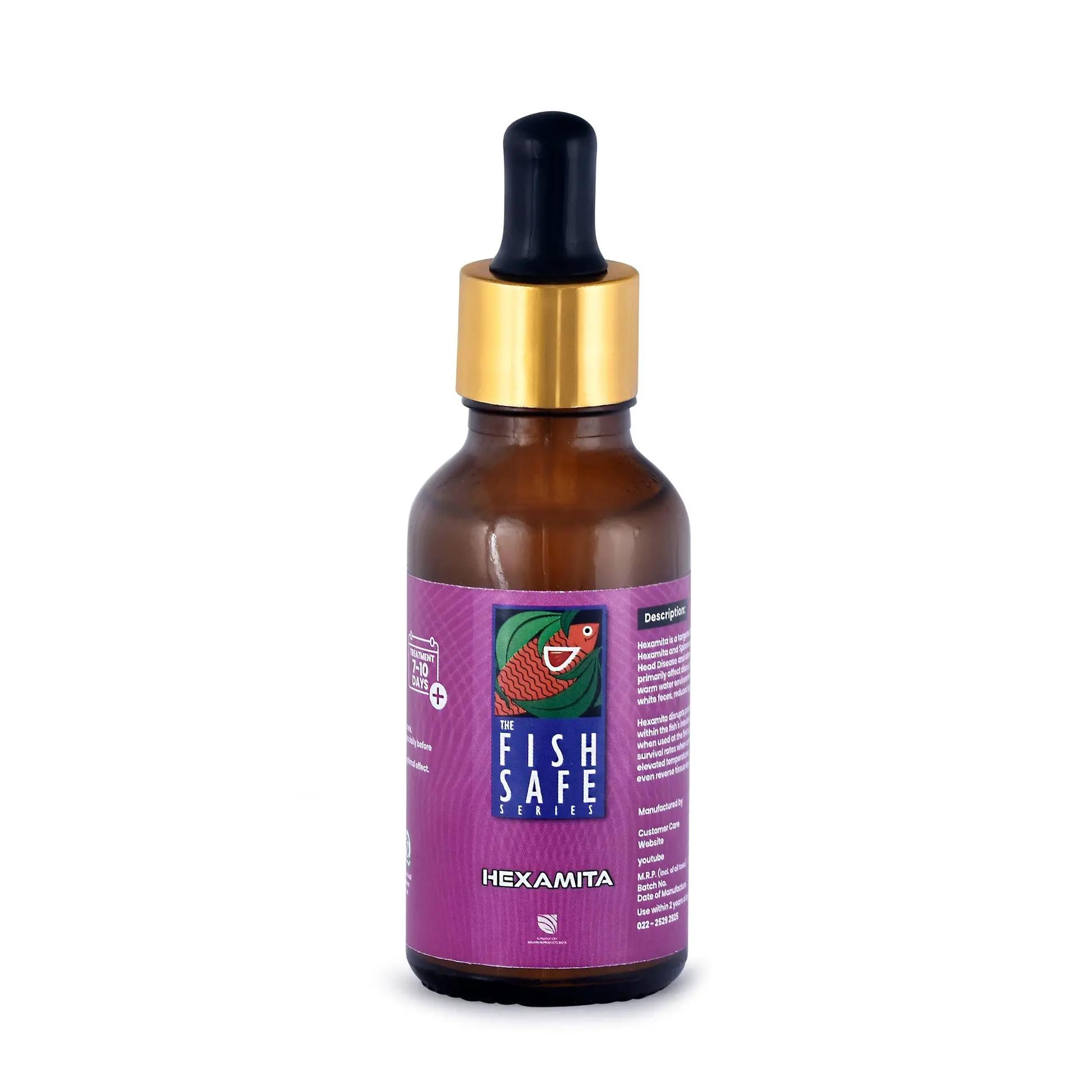 The Fish Safe Hexamita Advanced Internal Parasite Treatment for Cichlids & Tropical Fish (30ml) - Image 1 The Fish Safe Hexamita Advanced Internal Parasite Treatment for Cichlids & Tropical Fish (30ml) - fish medicine, aquarium parasite treatment, cichlid health, tropical fish treatment, Hexamita treatment, fish care, internal parasites, aquarium care products, aquatic health solutions