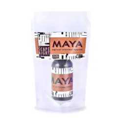 Maya Instant Sticking Powder - Maya Instant Sticking Powder, aquarium bonding powder, enhance root growth, Indica aquarium soil, aquarium setup tools, epiphyte growth, freshwater and marine aquariums, secure aquarium decorations, plant attachment solutions
