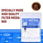 TCWS Net Bag Large for Aquarium Filter Media - TCWS Net Bag Large, aquarium filter bag, large filter media bag, aquarium media pouch, reusable filter bag, biological filter media bag, chemical filter media bag, mechanical filter media bag, fish tank filter accessories, filter media holder, aquarium filtration solutions India, buy filter bags online, aquarium media organizer