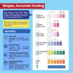 TCWS Test Strip Aquarium Water Test Kit - aquarium water test strip, multi-parameter test kit, fish tank water testing, nitrate nitrite test kit, pH test strip, GH KH water test, chlorine aquarium test, water quality monitor, aquarium health kit, quick water test, easy aquarium test, tropical fish water test, planted tank water test, India aquarium test strip