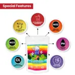 TCWS Test Strip Aquarium Water Test Kit - aquarium water test strip, multi-parameter test kit, fish tank water testing, nitrate nitrite test kit, pH test strip, GH KH water test, chlorine aquarium test, water quality monitor, aquarium health kit, quick water test, easy aquarium test, tropical fish water test, planted tank water test, India aquarium test strip