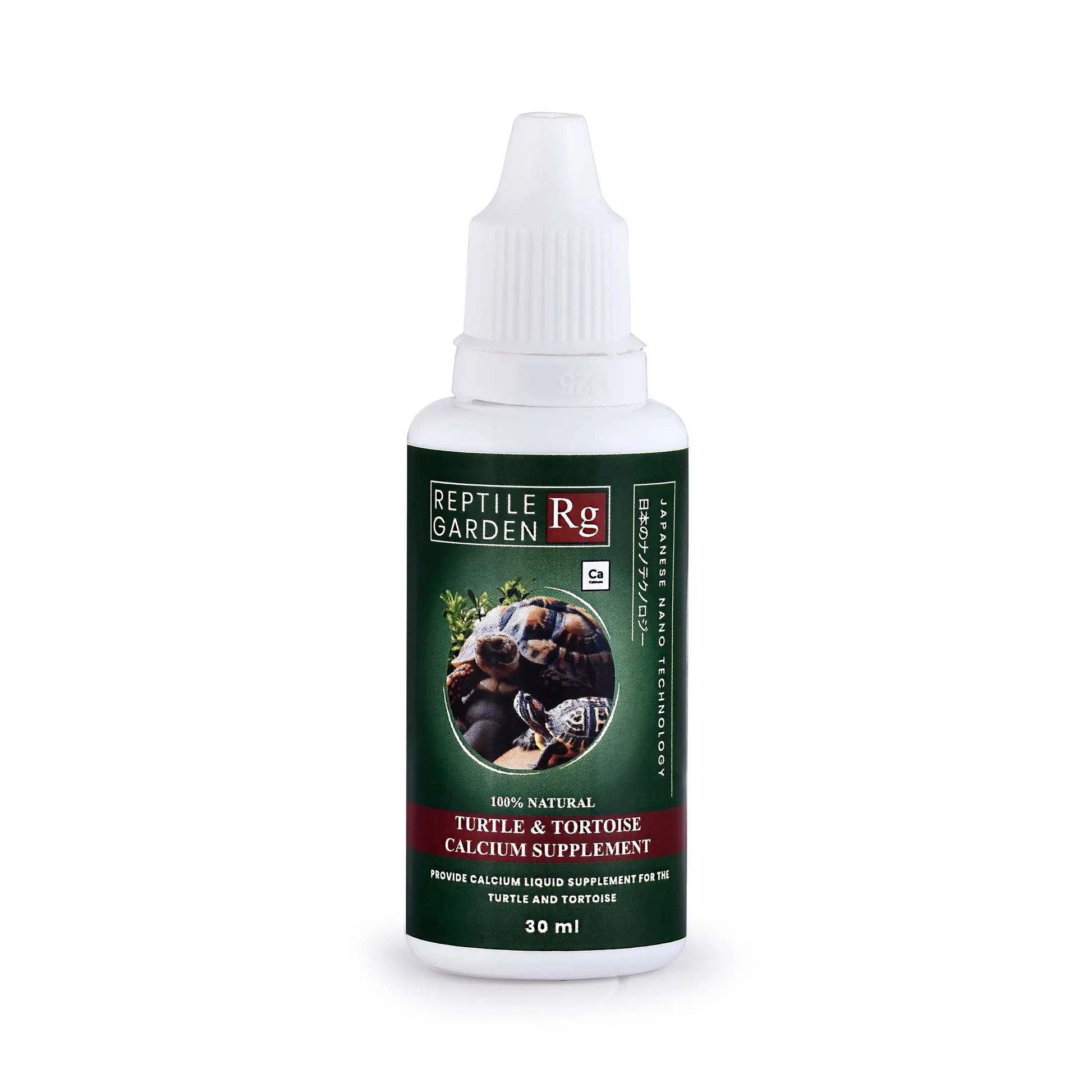 Reptile Garden Turtle & Tortoise Calcium Liquid Supplement – 30ml - Image 1 Reptile Garden Turtle & Tortoise Calcium Liquid Supplement – 30ml - turtle calcium supplement, tortoise calcium liquid, reptile calcium supplement India, aquarium turtle calcium, shell strength supplement, vitamin D calcium for turtles, stress relief supplement for turtles, liquid calcium for turtles and tortoises, reptile garden calcium supplement, turtle shell health supplement, calcium supplement for aquatic reptiles, reptile nutrition supplement