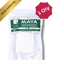 Maya Algae Cleaning Pads - - Maya Algae Cleaning Pads, aquarium algae cleaner, dual-sided algae pad, melamine sponge aquarium, fish tank glass cleaner, acrylic aquarium cleaner, Scape Right Series, aquarium cleaning tool India, stubborn algae remover, aquarium dust removal, non-scratch aquarium sponge, aquarium maintenance pad