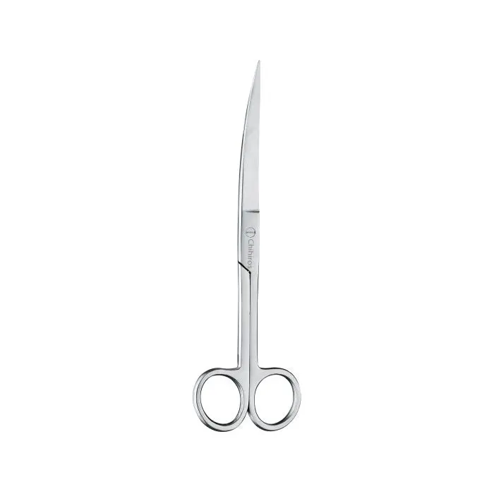 Chihiros Curved Scissors PRO -17cm - Image 1 Chihiros Curved Scissors PRO -17cm - Chihiros Curved Scissors PRO, 17 cm aquarium scissors, aquarium plant trimming tool, aquascaping scissors India, curved aquarium shears, stainless steel aquarium scissors, aquatic plant pruner, professional aquascaping tools, dense planting scissors, easy access aquarium scissors, planted tank maintenance tools, buy Chihiros scissors online India