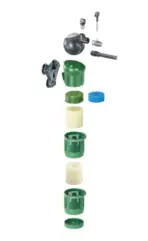 EHEIM aquaball 130 Internal Aquarium Filter - 2402020 - EHEIM aquaball 130, EHEIM internal filter, aquaball 130 filter, aquarium internal filter India, best internal filter for 130L aquarium, modular aquarium filter, ball joint aquarium filter, adjustable flow aquarium filter, freshwater aquarium filter India, marine aquarium filter EHEIM, aquaball 130 accessories, Easy‑Klick filter system