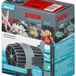 EHEIM streamON+ 3500 Streaming Pump - 1180220 - EHEIM streamON+ 3500, EHEIM aquarium pump, EHEIM streaming pump, aquarium powerhead India, fish tank water circulation pump, marine aquarium pump, freshwater aquarium pump, coral reef current pump, silent aquarium pump, energy efficient aquarium pump, adjustable flow pump, magnetic mount aquarium pump, 3D flow pump, EHEIM 3500 l/h pump, aquarium oxygenator, EHEIM India, high-conversion aquarium pump, compact aquarium pump