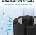 Xinyou XY-2835 Aquarium Sponge Filter - mini sponge filter, aquarium sponge filter, Xinyou XY-2835, sponge filter for small tanks, breeding tank filter India, silent aquarium filter, airlift sponge filter, biological mechanical filter, fish tank filter bowl, aquarium filter 1.5 ft tank