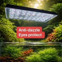 Neo Helios Flat Nano S3 Pro+ 13W Extended LED Light for Aquariums - Neo Helios Flat Nano S3 Pro+ 13W Extended, aquarium LED light, nano tank LED, terrarium LED light, 13W aquarium light, super bright aquarium light, anti-dazzle aquarium light, vivid color rendering LED, ultra-slim aquarium light, adjustable aquarium light, 30-45cm fish tank light, small aquarium lighting India, aquascape LED, Neo Helios India