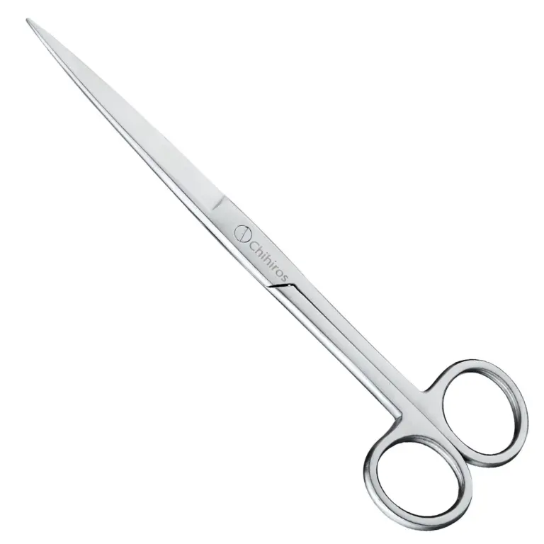 Chihiros Straight Scissors PRO 17cm, Chihiros aquascaping scissors India, aquarium plant trimming scissors, aquascaping tools India, stainless steel aquarium scissors, planted tank maintenance tools, Chihiros PRO scissors, aquarium gardening scissors, professional aquascaping tools India, aquarium plant cutting scissors