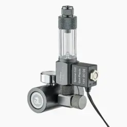 Chihirios CO2 Regulator Mate W 21.8 - Chihirios CO2 Regulator Mate W 21.8, aquarium CO2 regulator, planted tank CO2 system, CO2 diffuser regulator, W 21.8 CO2 regulator, solenoid CO2 regulator, CO2 regulator with bubble counter, compact aquarium CO2 regulator, easy install CO2 regulator, Chihirios aquarium products, CO2 system for aquatic plants, CO2 for planted tank India, buy aquarium CO2 regulator online, professional CO2 regulator, beginner CO2 regulator aquarium
