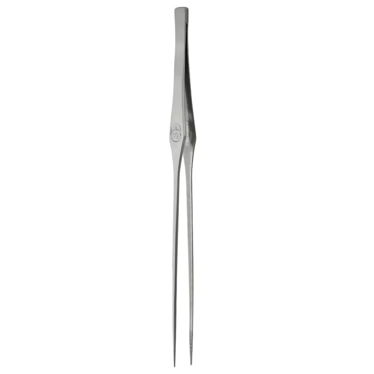 aquascaping tweezers, aquarium plant tool, Chihiros straight tweezers, 27cm plant tongs, stainless steel aquascaping tool, freshwater aquarium planting tool, marine aquarium maintenance, aquarium plant repositioning tool India, precision aquatic tweezers, long aquarium tongs, Chihiros aquascaping tool, professional aquarium tweezers, durable plant tweezers, serrated tip tweezers for aquarium