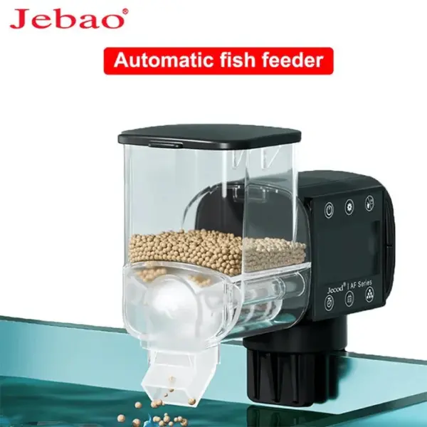 Jebao AF-250 Auto Food Timer for Aquariums - Jebao AF-250 Auto Food Timer, automatic fish feeder, aquarium food timer, auto fish food dispenser, fish tank feeder India, programmable aquarium feeder, battery powered fish feeder, auto feed for fish, Jebao fish food dispenser, automatic turtle feeder, fish food flakes dispenser, pellet feeder aquarium, compact fish feeder, LCD fish feeder, reliable auto feeder