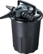 Jebao CBF 12000 Pressurised UV Pond Filter with 24W UV - Jebao pond filter, CBF 12000, pressurised UV filter, 24W UV pond filter, multi-stage pond filter, green water clarifier, pond water purification, easy clean pond filter, 12000L pond filter, outdoor pond filter India, pond filtration system, biological pond filter, mechanical pond filter, UV pond clarifier