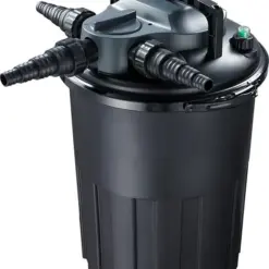 Jebao CBF 12000 Pressurised UV Pond Filter with 24W UV - Jebao pond filter, CBF 12000, pressurised UV filter, 24W UV pond filter, multi-stage pond filter, green water clarifier, pond water purification, easy clean pond filter, 12000L pond filter, outdoor pond filter India, pond filtration system, biological pond filter, mechanical pond filter, UV pond clarifier