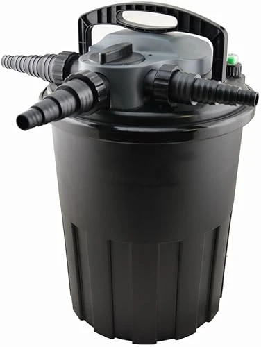 Jebao CBF 15000 Pressurised UV Pond Filter with 36W UV - Jebao CBF 15000, pressurised UV pond filter, 36W pond clarifier, large pond filter India, green water removal pond, multi-stage pond filtration, biological pond filter, mechanical pond filter, UV pond sterilizer, easy clean pond filter, outdoor fish pond filter, pond water quality improvement, Jebao pond equipment India, pond filter for 15000L, pond filter with backflush system