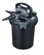 Jebao CBF 6000 Pressurised UV Pond Filter with 9W UV - Jebao CBF 6000, Pressurised UV Pond Filter, 9W UV filter, Pond filtration system, Green water algae removal, Outdoor pond filter, Jebao pond equipment, Multi-stage pond filter, Pond clarity filter, Easy clean pond filter, Garden pond filter India, Pond filter for 6000L, Pond water clarifier, Algae control pond filter, Pond cleaner