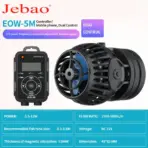 Jebao EOW-22M Wave Maker with App Control - Jebao EOW-22M wave maker, aquarium wave maker India, Wi-Fi wave pump, wave maker with app control, marine aquarium wave maker, reef tank wave pump, low voltage DC wave maker, customizable aquarium currents, remote controlled wave maker, wave maker for freshwater tanks, Jebao wave maker specifications