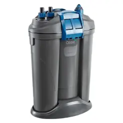 OASE FiltoSmart Thermo 300, external aquarium filter, integrated heater filter, 300W aquarium heater, multi-stage filtration system, quiet external filter, energy efficient aquarium filter, self-priming filter, 300L fish tank filter, freshwater filter, saltwater filter, compact aquarium filter, OASE filter India, external canister filter with heater