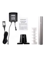 JEBAO FD-40 Automatic Pond Fish Feeder - JEBAO FD-40, automatic pond fish feeder, programmable fish feeder, pond fish food dispenser, 4 liter feeder, automated pond feeding, outdoor fish feeder, digital fish feeder, Jebao automatic feeder India, fish feeding timer, regular fish nutrition
