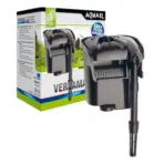 Aquael VERSAMAX Mini - VERSAMAX Mini filter, VERSAMAX mini aquarium filter, small aquarium filter India, hang‑on filter for nano aquarium, quiet aquarium filter, efficient aquarium filter, aquarium mechanical filter, phenol‑free sponge cartridge, 10-40 L aquarium filter, wall‑mounted aquarium filter, Versamax Mini installation India, versamax mini maintenance tips
