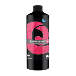 Quantum Aqua Pro pH Down - 100ml - Freshwater Essential pH Down, Aqua Pro pH Down, freshwater aquarium pH control, pH supplement, shrimp tank pH, planted aquarium pH, pond pH adjustment, buffered sulfuric acid, deionised water, aquarium chemistry