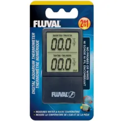 Buy Fluval 2-in-1 Digital Aquarium Thermometer, Fluval aquarium thermometer, digital aquarium thermometer India, fish tank thermometer India, aquarium water temperature monitor, digital fish tank temperature meter, Fluval aquarium accessories, aquarium temperature checker, freshwater aquarium thermometer, aquarium monitoring tools India